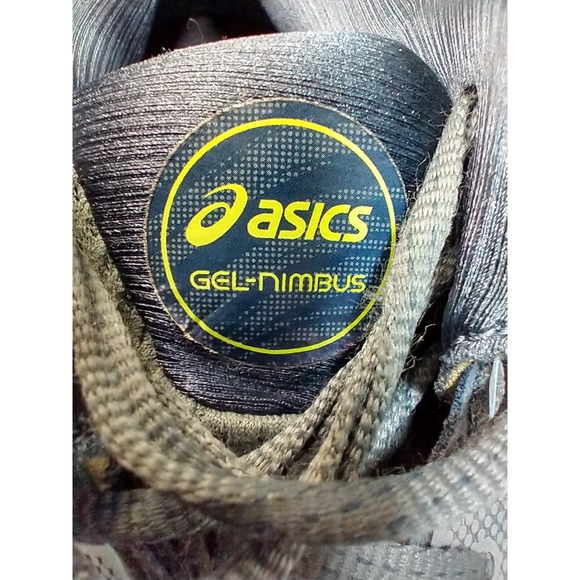 ASICS Gel-Nimbus 23 Mens Running Shoes Grey Blue 1011B004 Size 11.5